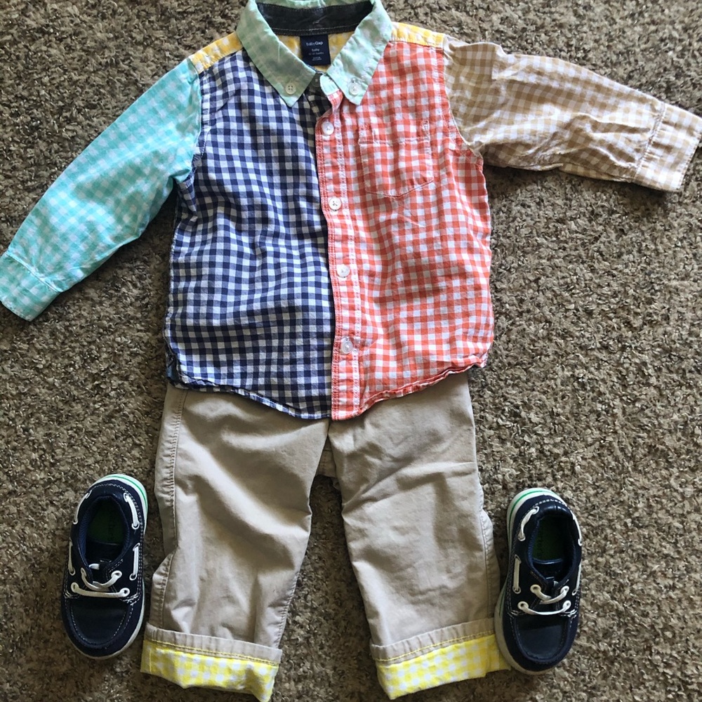 Baby Gap Shirt w/Matching Pants 18-24 Months